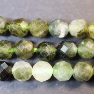 Facetterede, grønne turmaliner 4,5 mm
