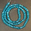 Facet glasperler 4 mm, Sky Blue