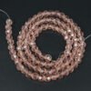 Facet glasperler 6 mm, Light Salmon
