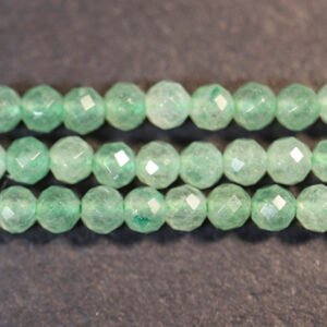 *Facetteret grøn aventurin 3 mm