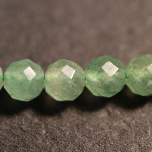 *Facetteret grøn aventurin 3 mm