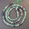 Regnbue Fluorit 4mm